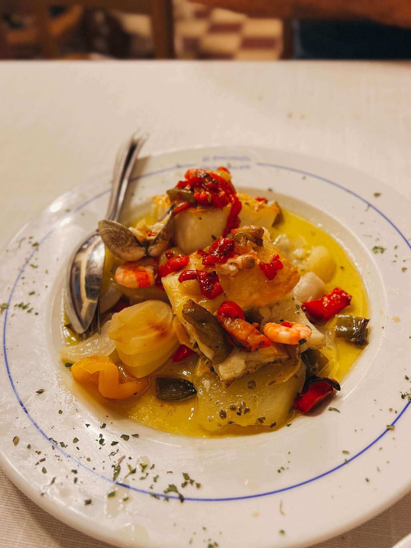 Seville, El Rinconcillo fish, by Dancing the Earth