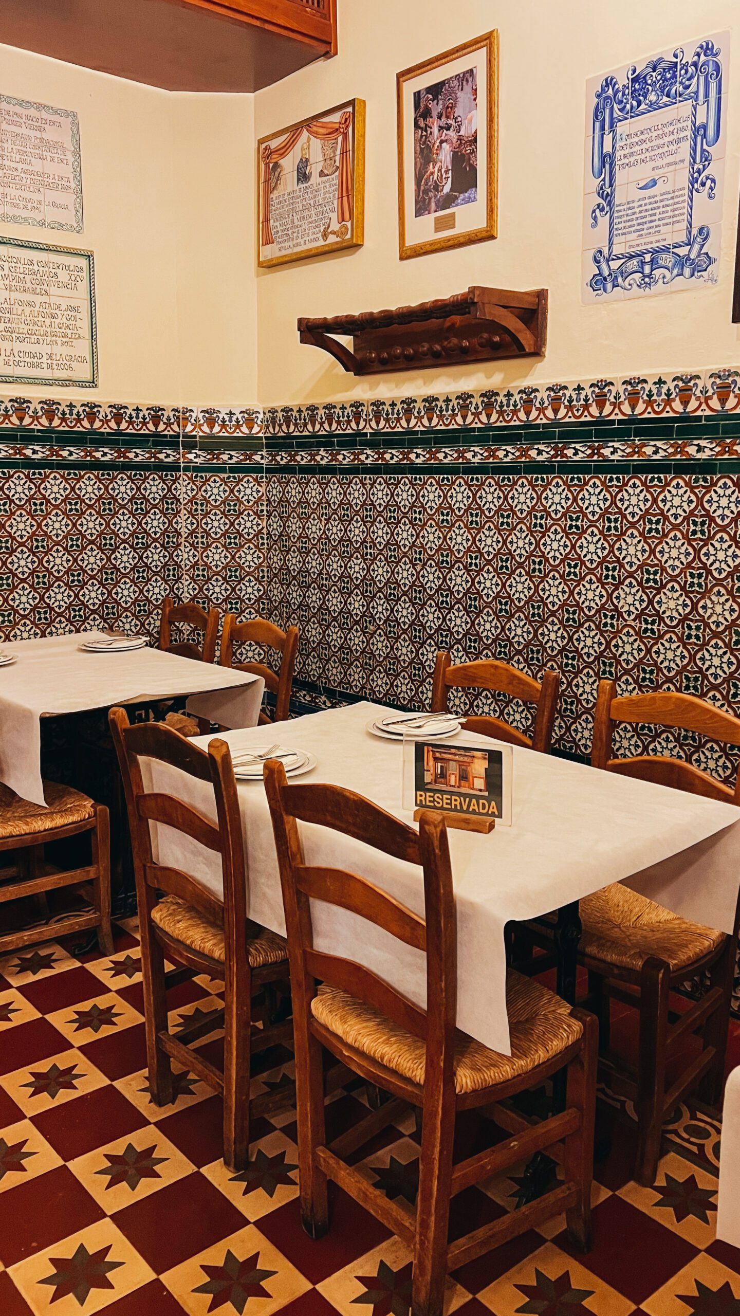 Seville, El Rinconcillo tapas area, by Dancing the Earth