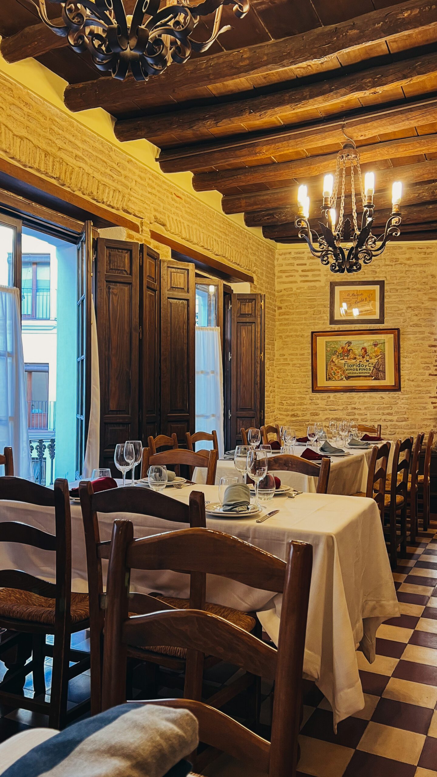 Seville, El Rinconcillo restaurant area, by Dancing the Earth