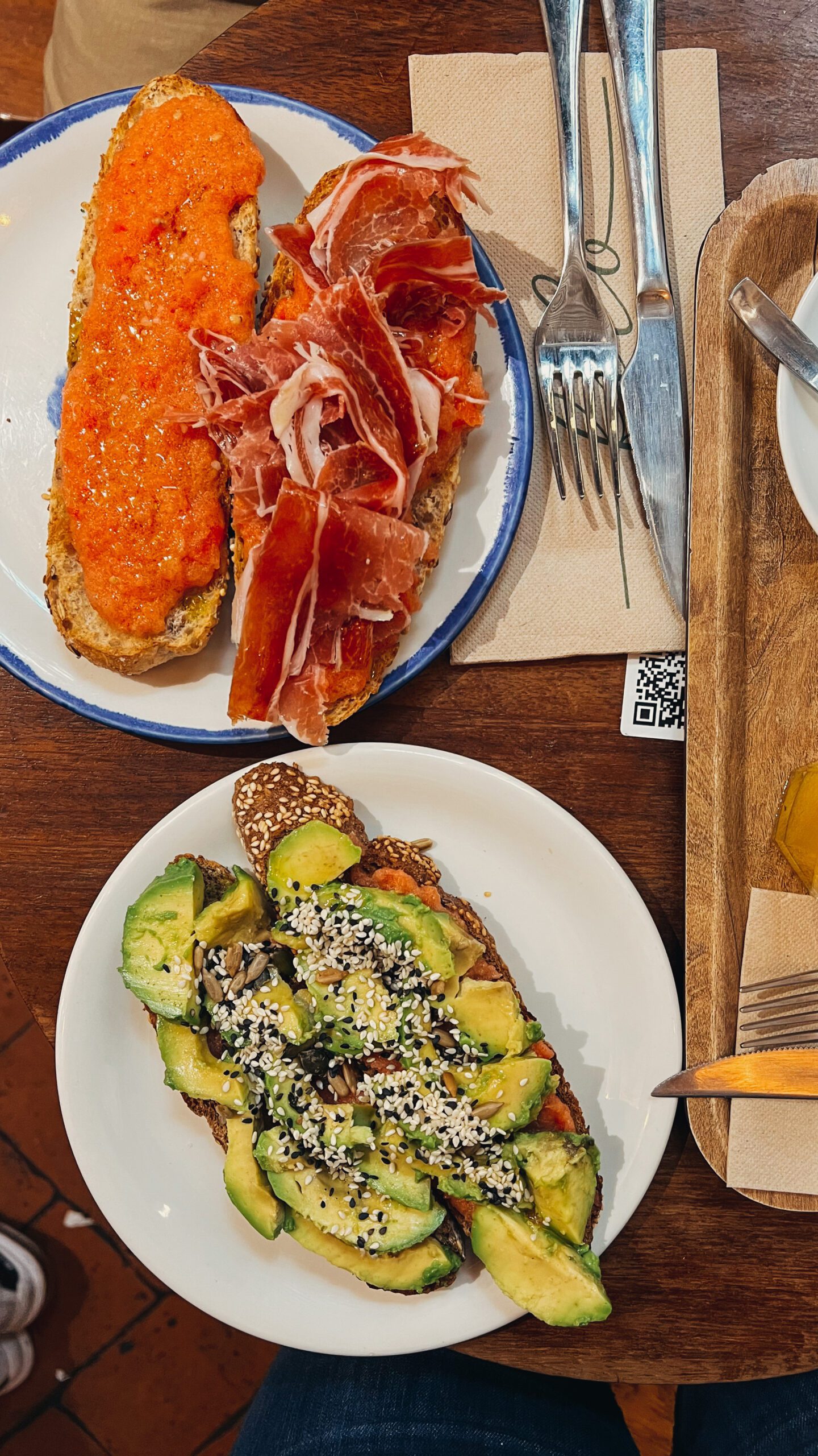Seville weekend itinerary, tostadas at Filo, by Dancing the Earth