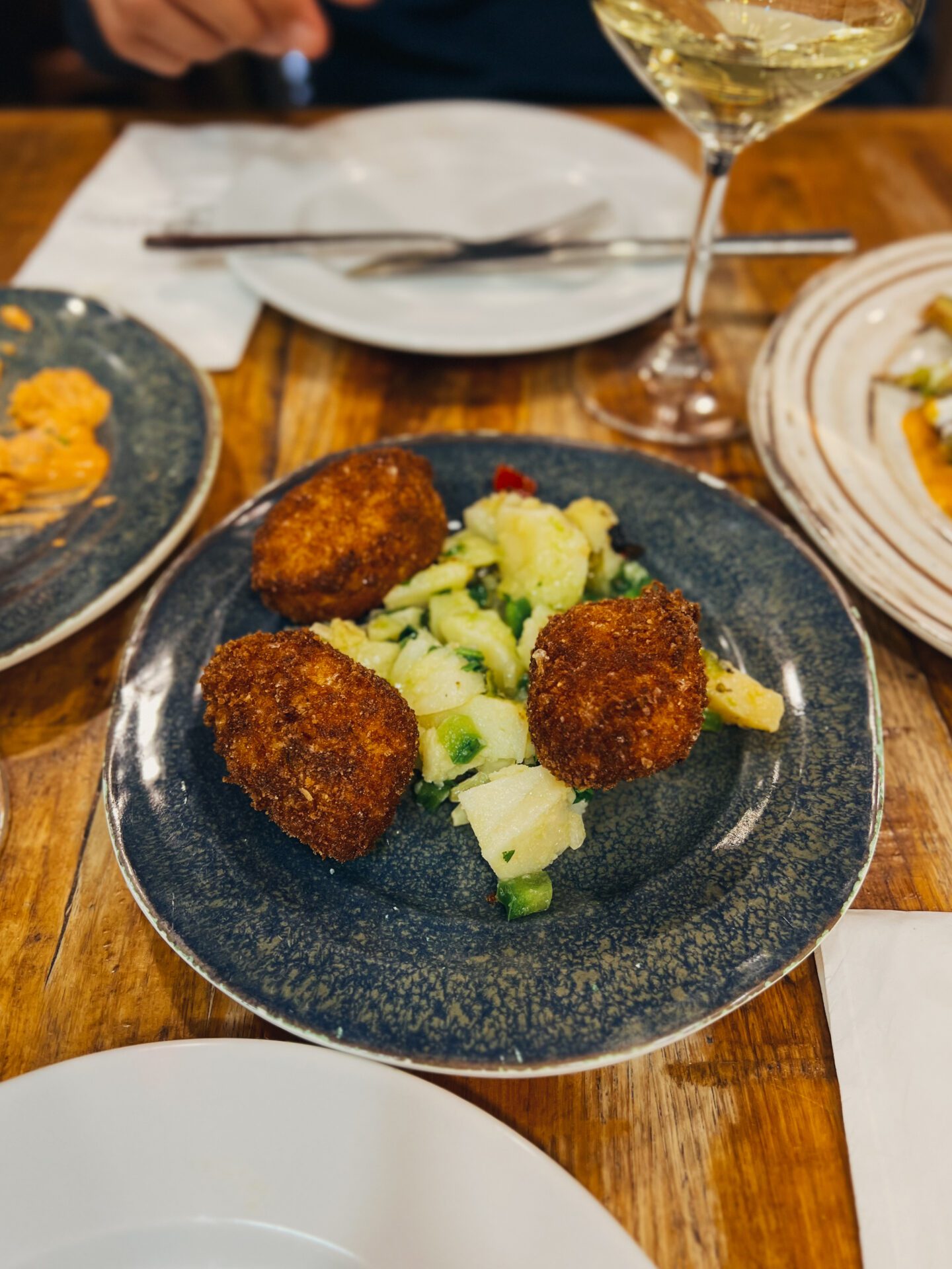 Seville, croquetas, by Dancing the Earth