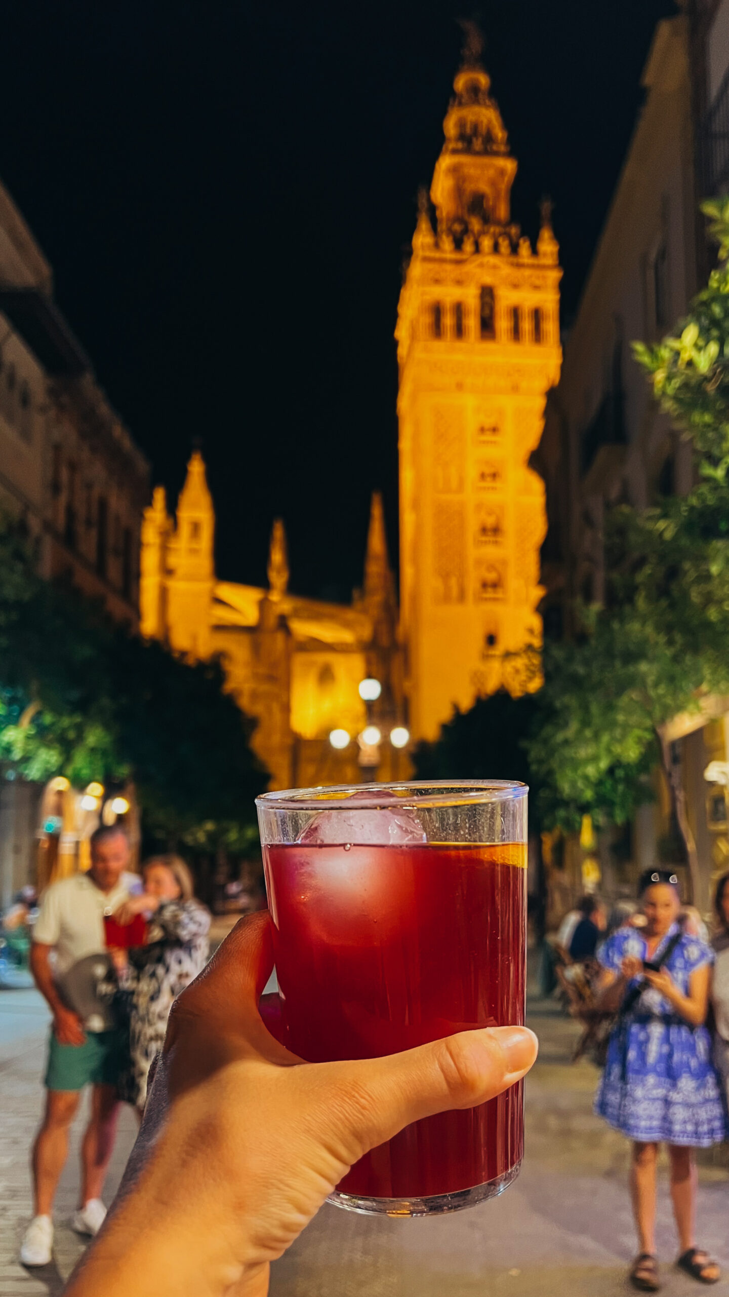 Seville, tinto de verano and cathedral, by Dancing the Earth
