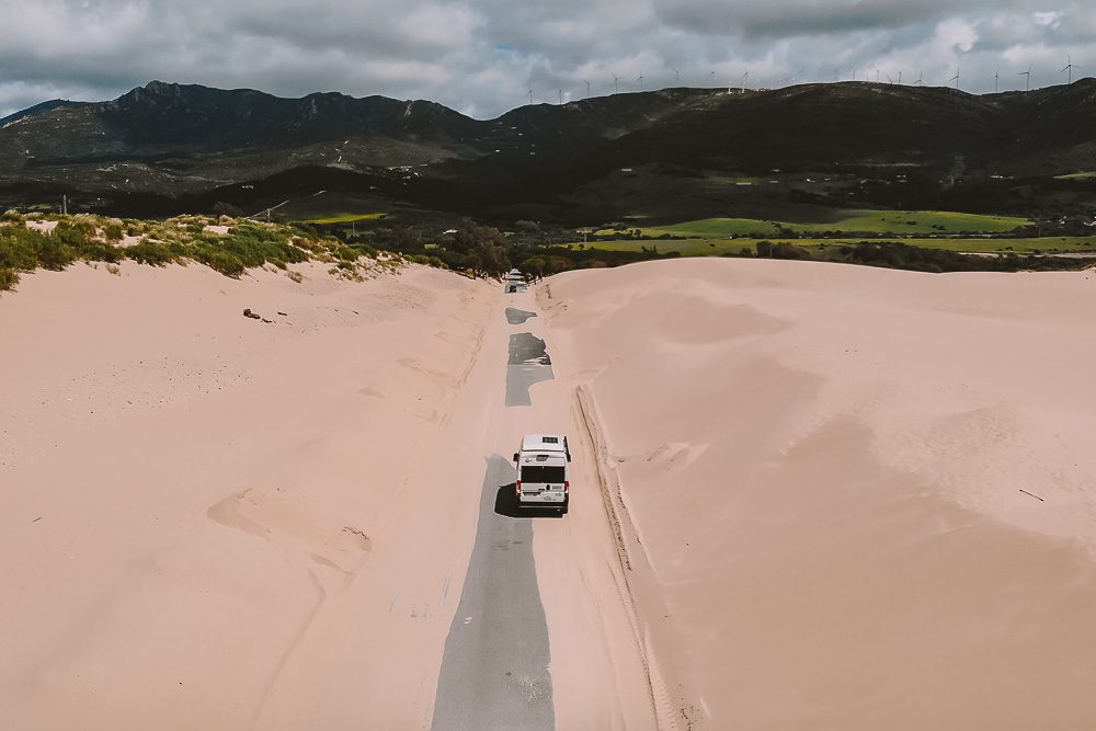 Campervan Travel, Dunas de Valdevaqueros, by Dancing the Earth