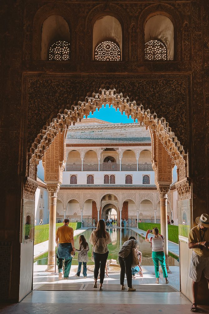 Alhambra and tourists by Dancing the Earth
