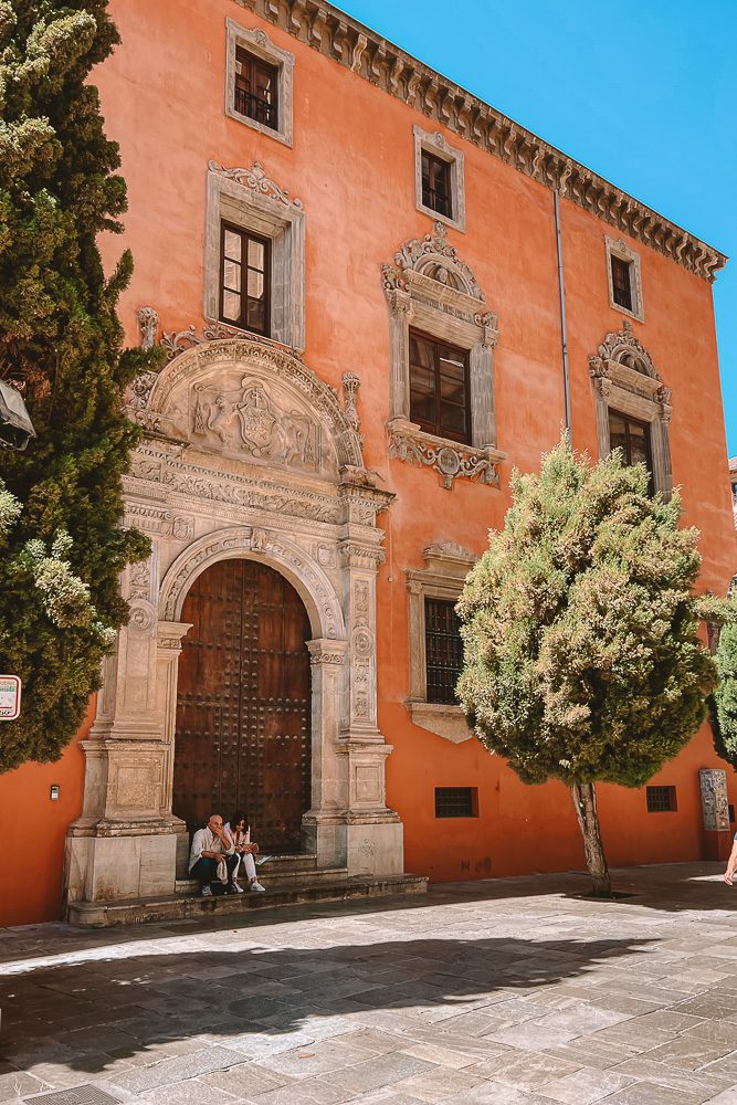 Granada colorful building by Dancing the Earth