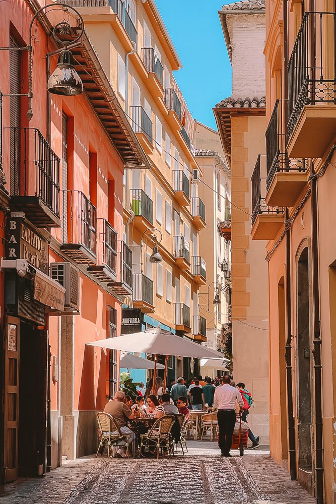 Granada cute street by Dancing the Earth
