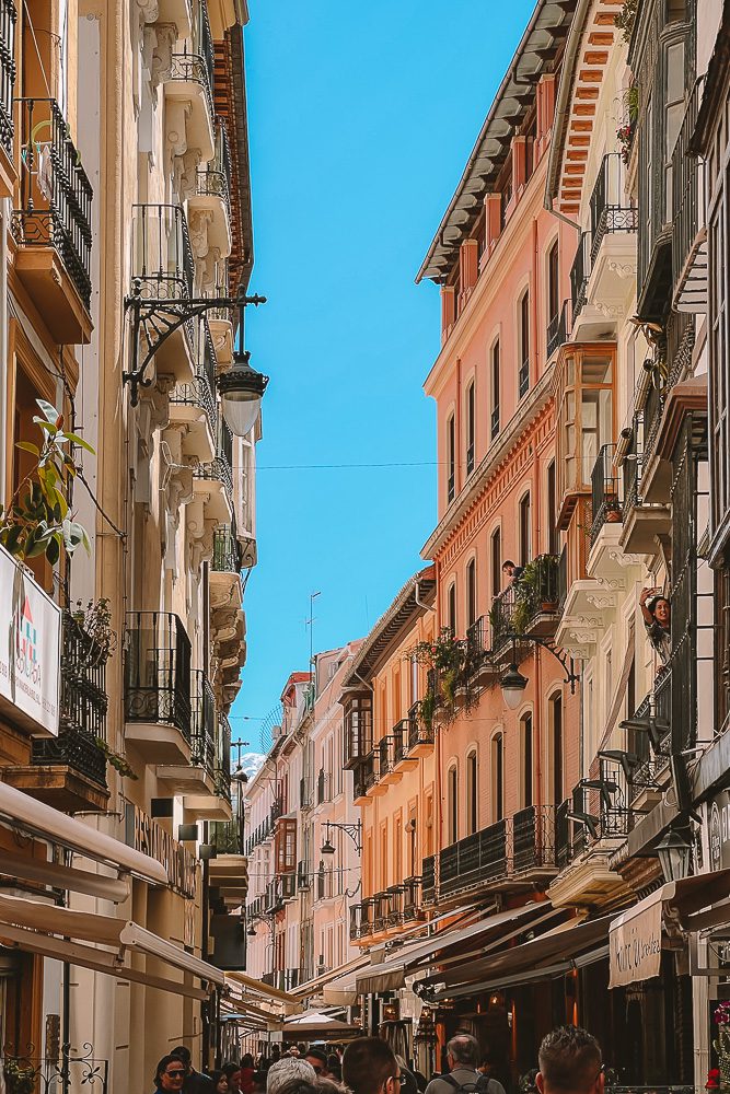 Granada street by Dancing the Earth
