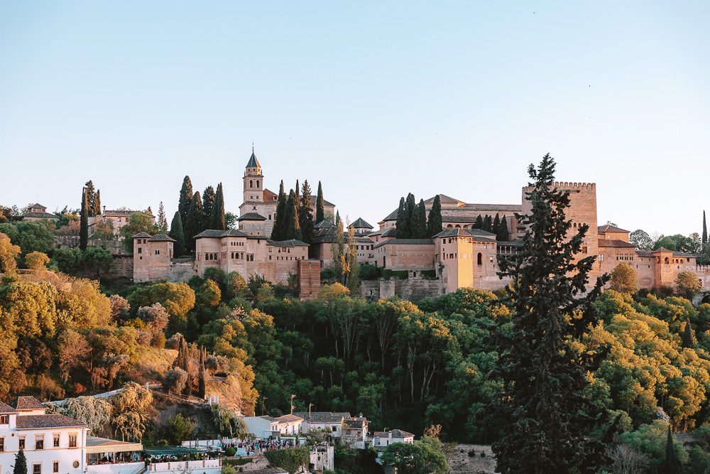 Granada weekend itinerary, Alhambra palace from Generalife by Dancing the Earth