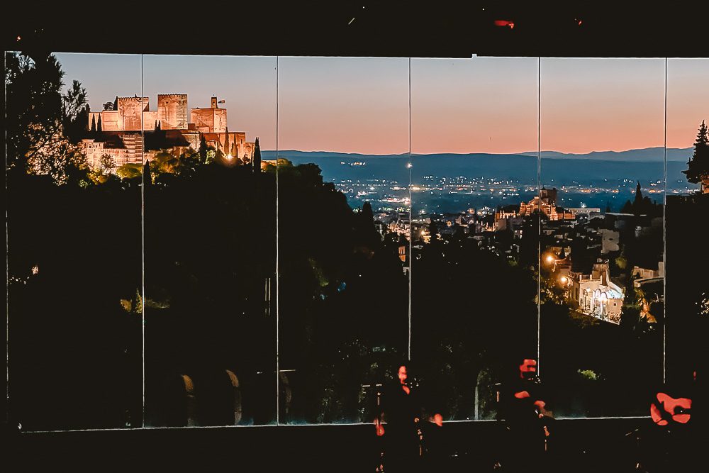 Granada weekend itinerary, Alhambra from la Chumbera by Dancing the Earth