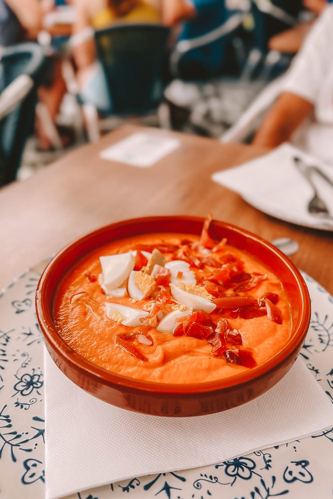 Granada weekend itinerary, Salmorejo by Dancing the Earth