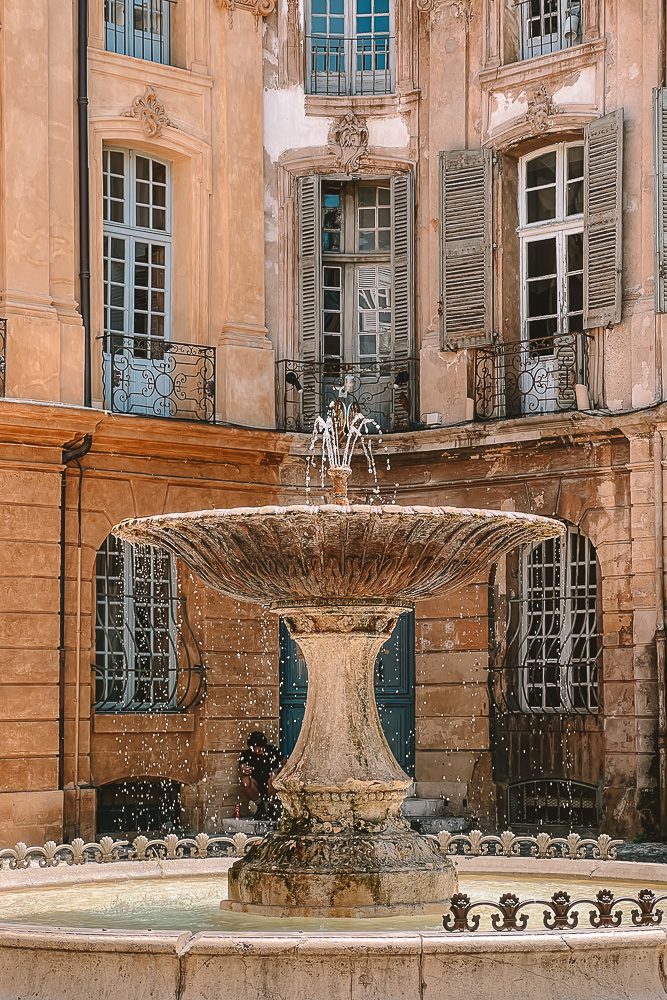 Aix-en-Provence, Place d'Albertas, by Dancing the Earth