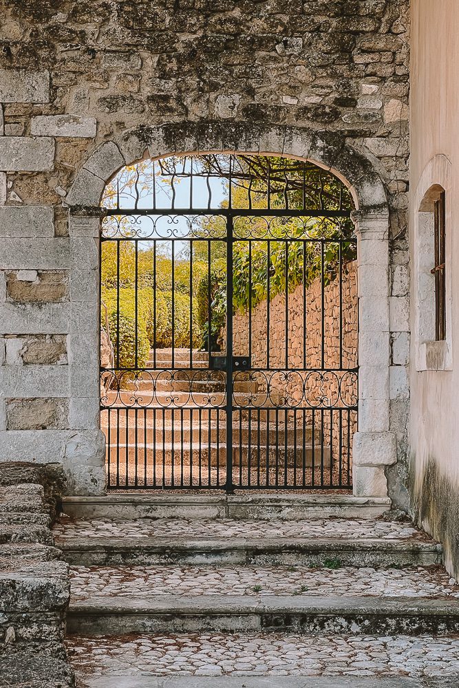 Provence Itinerary, Menerbes door, by Dancing the Earth