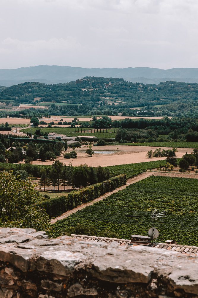 Provence Luberon view from Joucas, by Dancing the Earth
