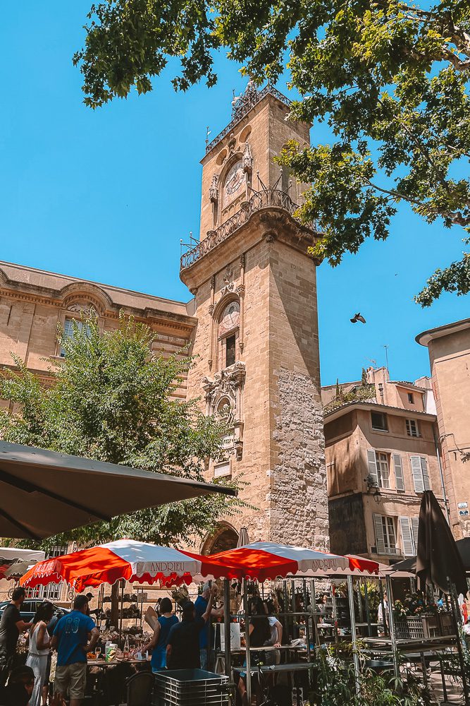 Provence Ultimate Itinerary, Aix-en-Provence, Place Cardeurs, by Dancing the Earth
