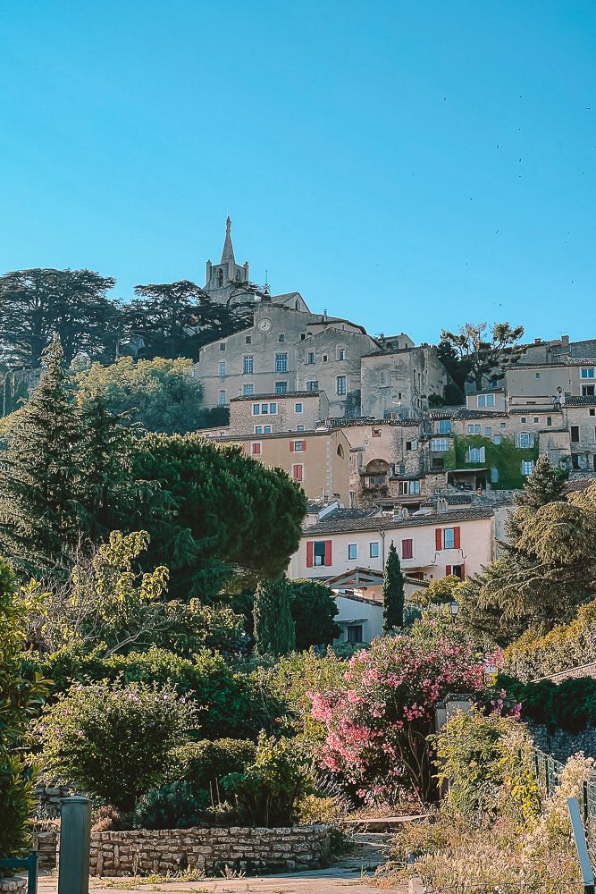 Provence Ultimate Itinerary, Bonnieux view from below, by Dancing the Earth