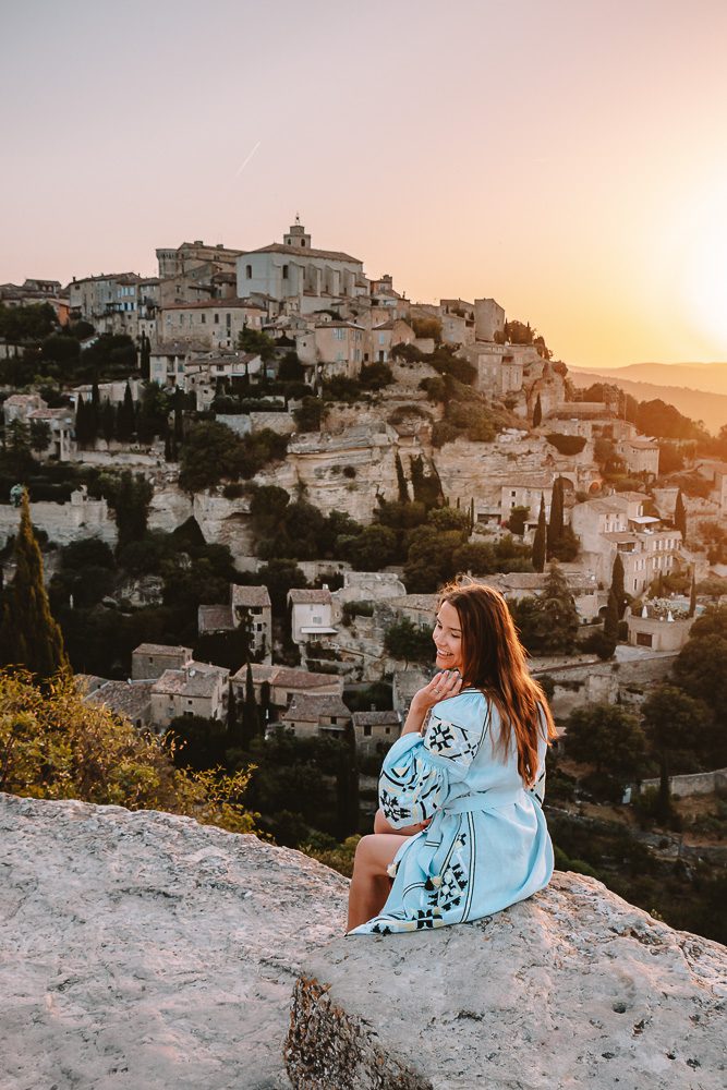 Provence Ultimate Itinerary, Gordes viewpoint, by Dancing the Earth