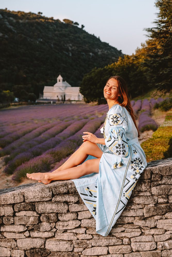 Provence villages, Abbaye Notre-Dame de Senanque, by Dancing the Earth