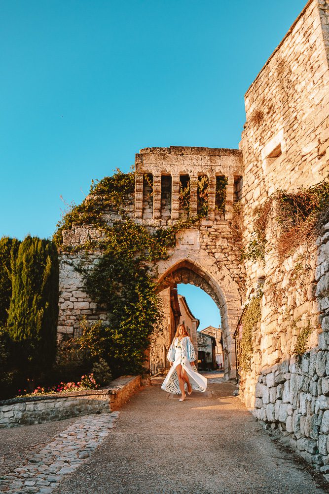 Provence villages, Lacoste, by Dancing the Earth