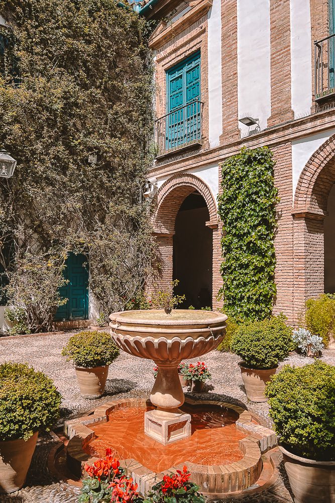 Cordoba, Palacio da Viana, fountain, by Dancing the Earth