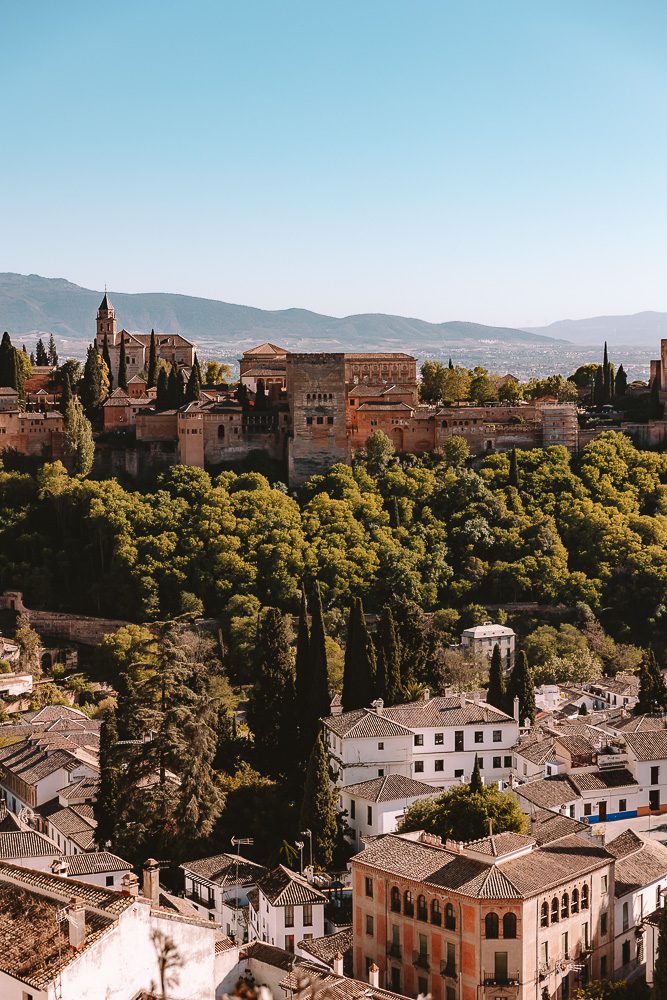 Granada Alhambra from Sacromonte, by Dancing the Earth