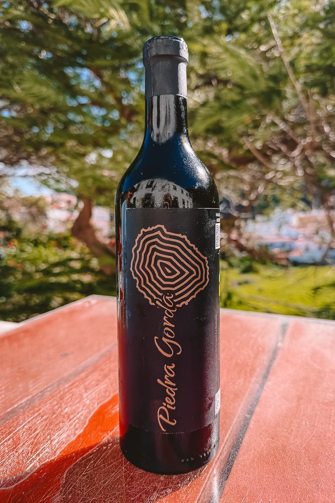 Agulo, La Vieja Escuela restaurant, Piedra Gorda wine, by Dancing the Earth