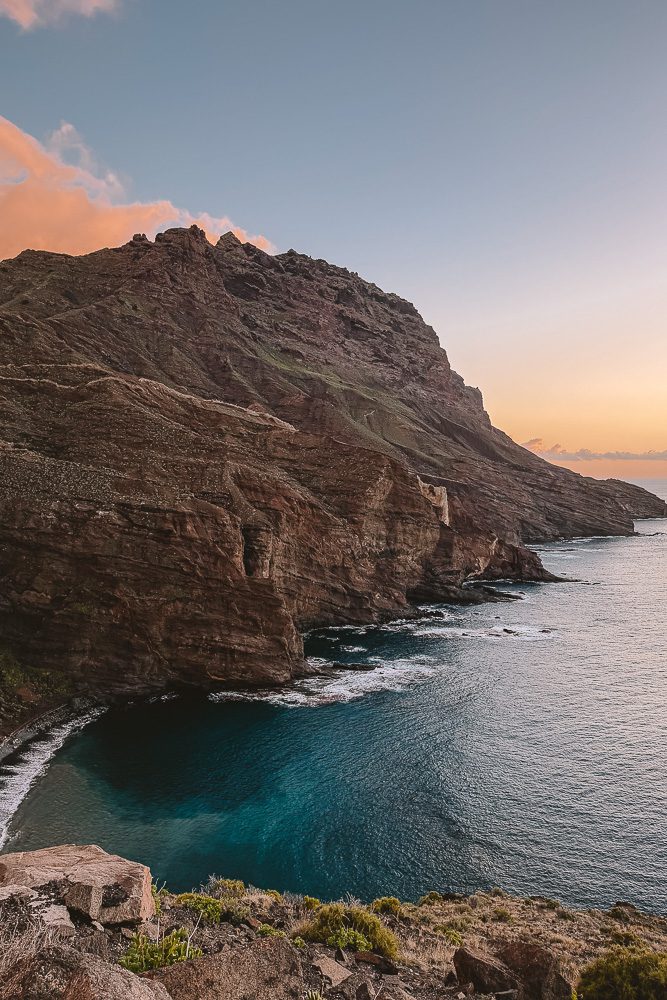 La Gomera Alojera sunset, by Dancing the Earth
