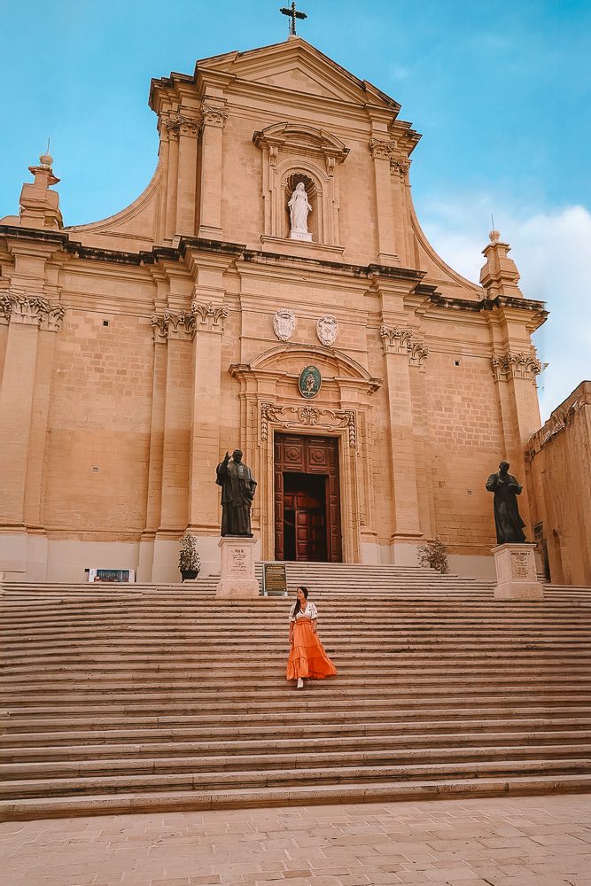 Malta Gozo Cathedral, by Dancing the Earth