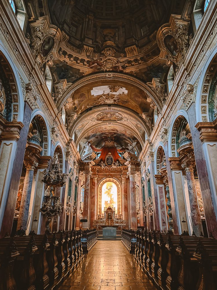 Vienna, Jesuitenkirche, by Dancing the Earth