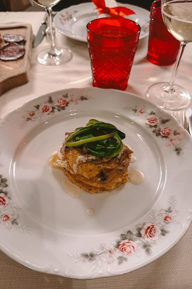 Bergamo, traditional restaurant, polenta, by Dancing the Earth