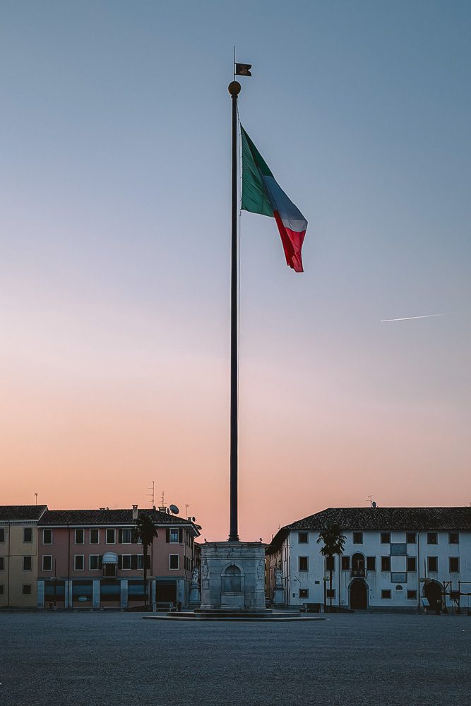 Venetian Fortresses, Palmanova, Piazza Grande, by Dancing the Earth