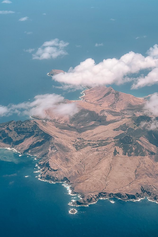 Madeira from plane, by Dancing the Earth