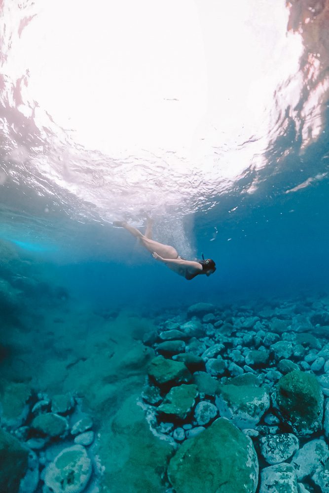 Madeira things to do, Canico snorkeling, by Dancing the Earth