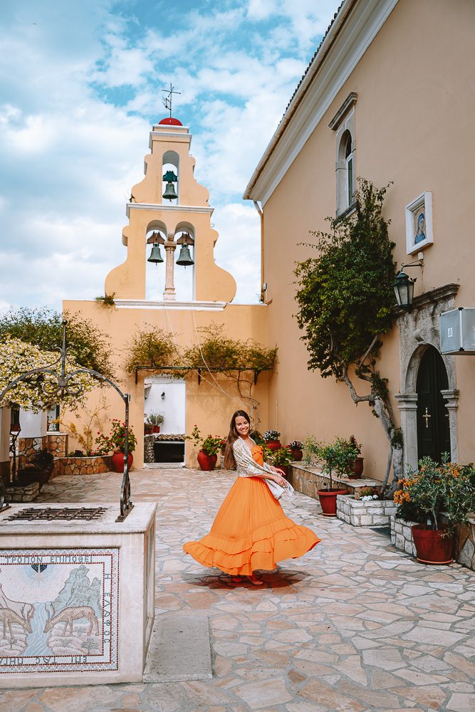 Things to do in Corfu, Palaiokastritsa Monastery, by Dancing the Earth